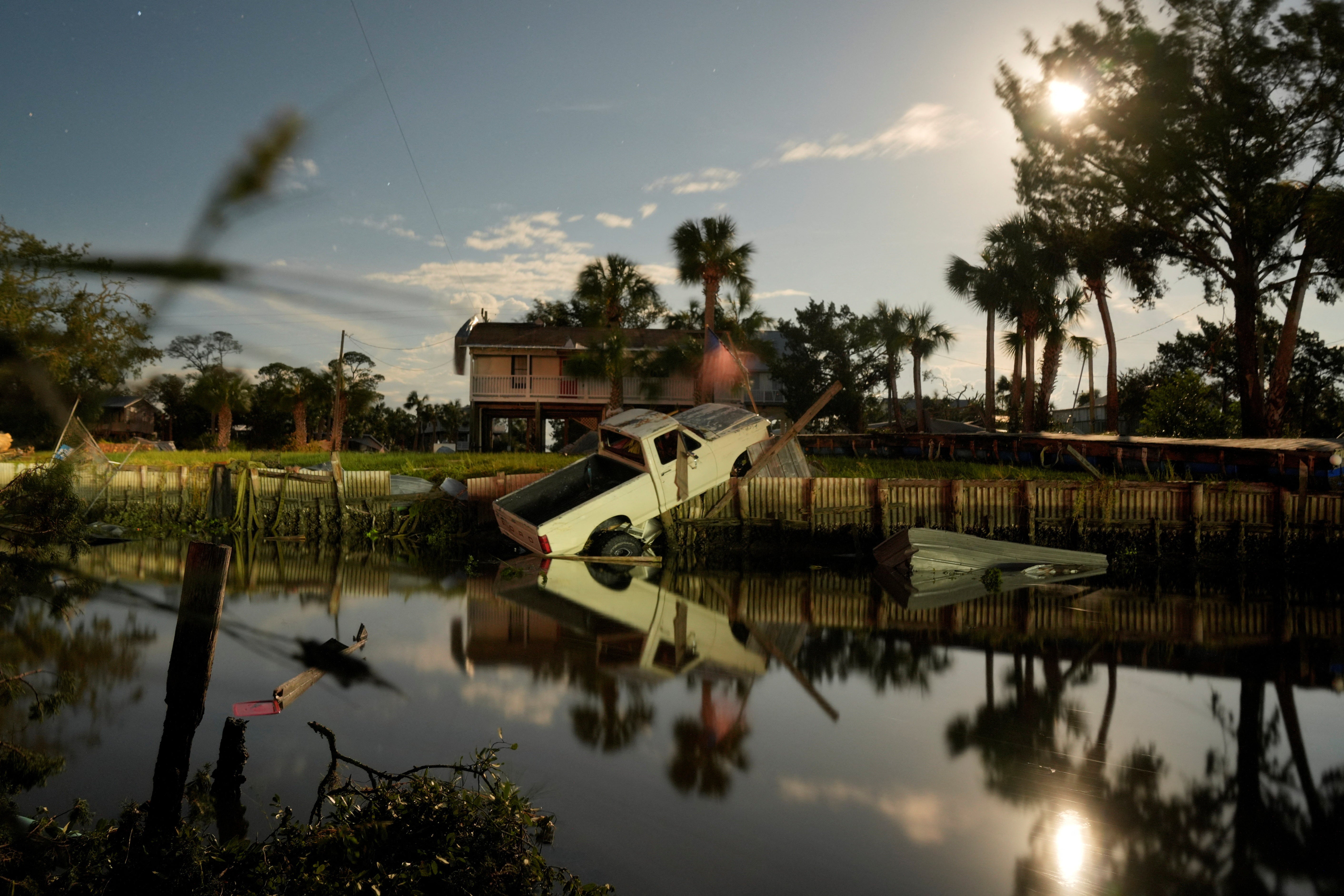 Idalia made landfall in Florida’s Big Bend as a Category 3 storm early Wednesday morning with wind speeds topping 125 mph