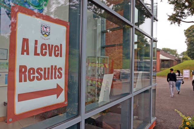 Thousands of 18-year-olds are still looking for higher education courses in clearing, two weeks after A-level results day (Liam McBurney/PA)