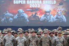 US, Indonesia and 5 other nations hold war drills amid China concerns