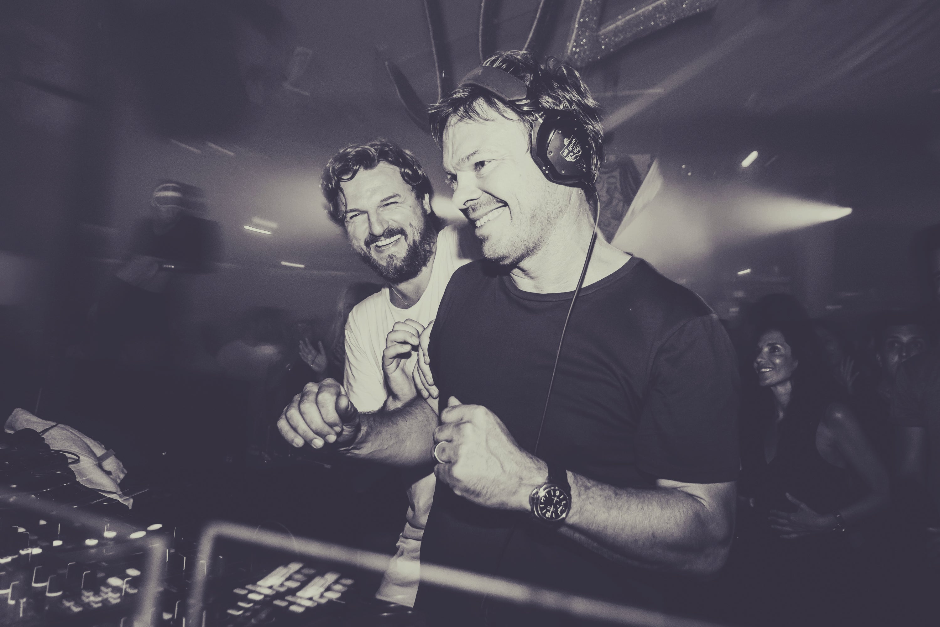 Solomun and Pete Tong at Pacha’s birthday