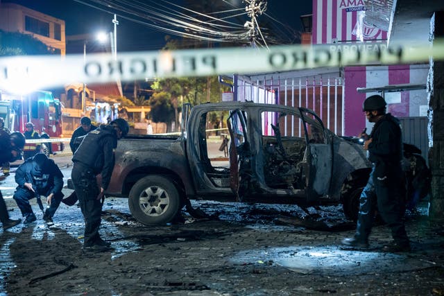 ECUADOR-COCHES BOMBA