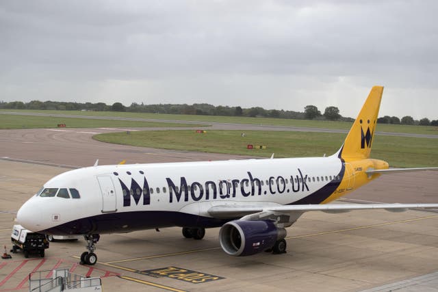 Plans to resurrect Monarch Airlines six years after it failed have collapsed due to a lack of money (Steve Parsons/PA)
