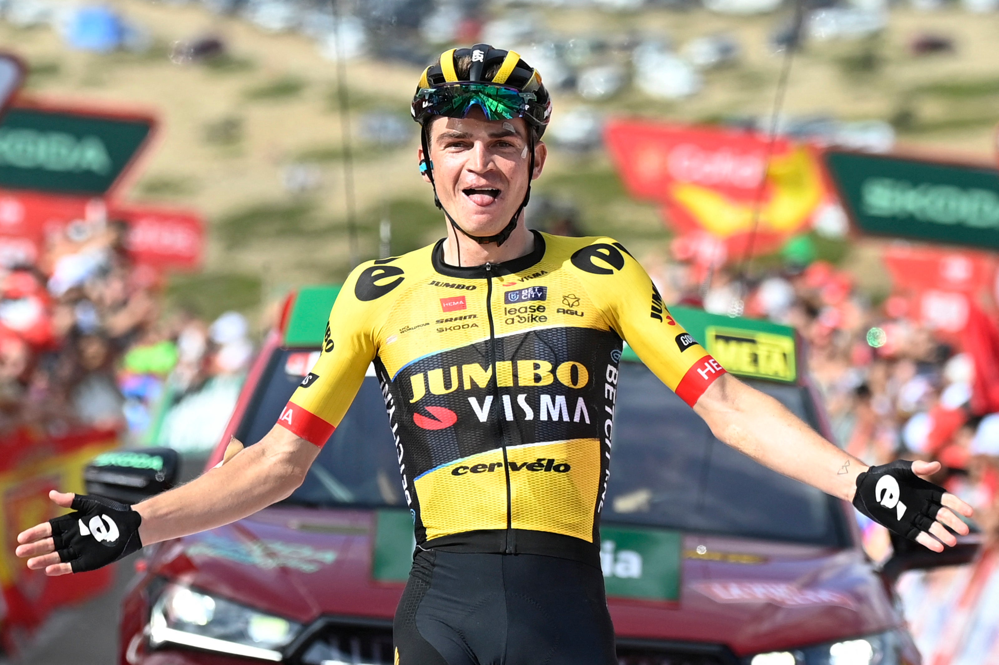 Sepp Kuss plays down Vuelta a Espana expectations ahead of red jersey ...