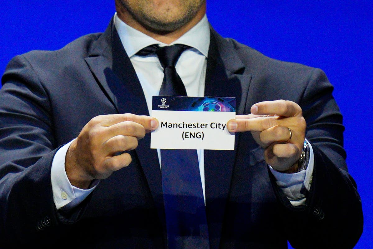 Champions League group stage draw LIVE: Man City, Man Utd, Arsenal, Newcastle and Celtic discover fate