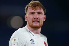 Ollie Chessum knew ankle injury was bad after reaction from England team-mates