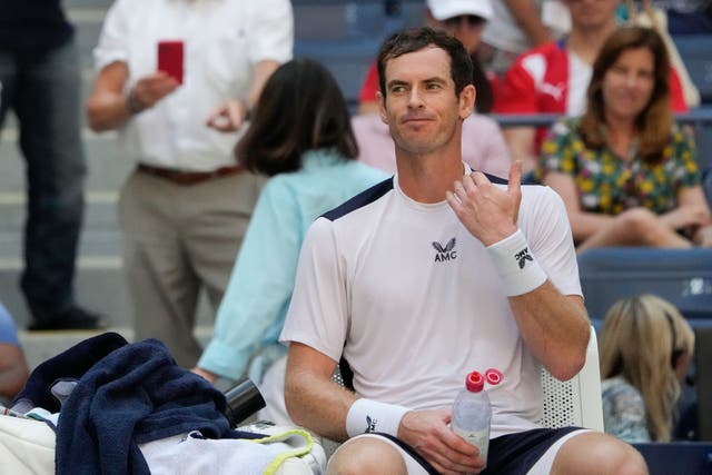 Andy Murray lost to Grigor Dimitrov in New York. (Mary Altaffer/AP)