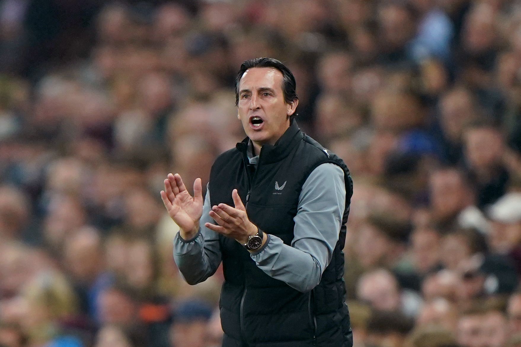 Unai Emery was delighted with Aston Villa advancing in Europe