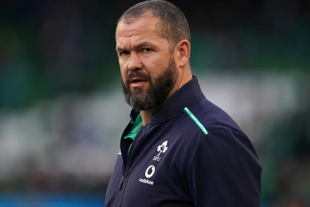 Andy Farrell has guided Ireland to a series of statement results (Brian Lawless/PA)