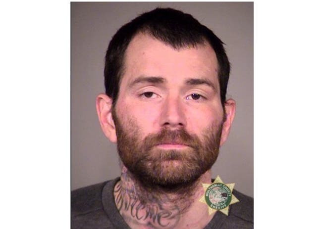 <p>Oregon State Police released this mug shot of Christopher Lee Pray</p>