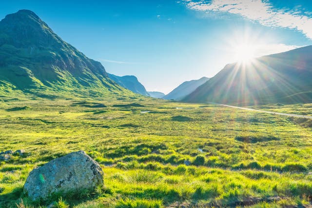 <p>Glencoe National Nature Reserve is home to eight munros, or mountains </p>