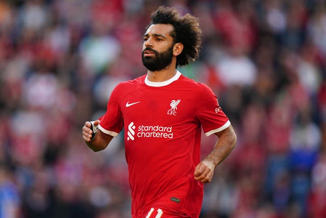 Liverpool have rejected a ?150m bid for Mohamed Salah from Al-Ittihad (Mike Egerton/PA).