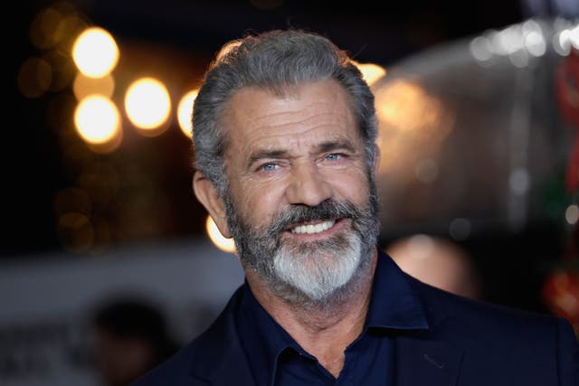 <p>Gibson in 2017, the year his film ‘Hacksaw Ridge’ was nominated for six Oscars</p>