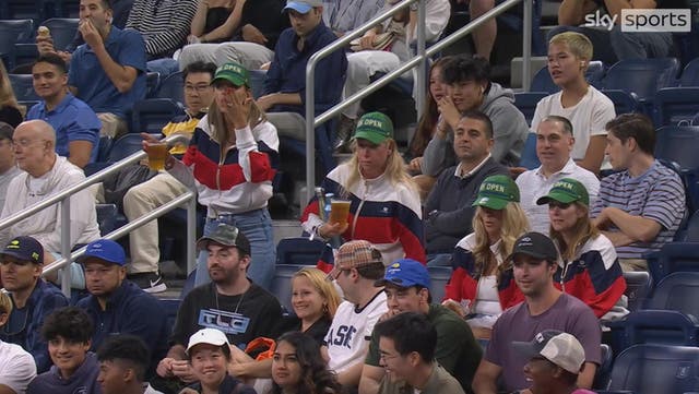<p>Woman’s response to Daniil Medvedev as he tells ‘stupid’ fans to shut up at US Open</p>