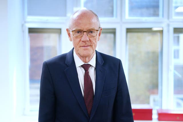Schools minister Nick Gibb has said the government is on top of the issue of Raac in schools (Victoria Jones/PA)