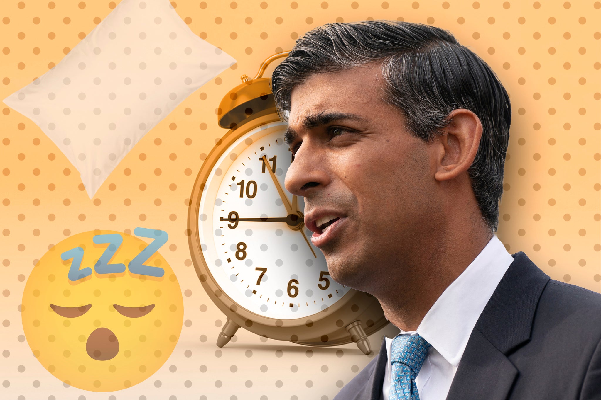 Rishi Sunak tends to start the day between 6am and 7am