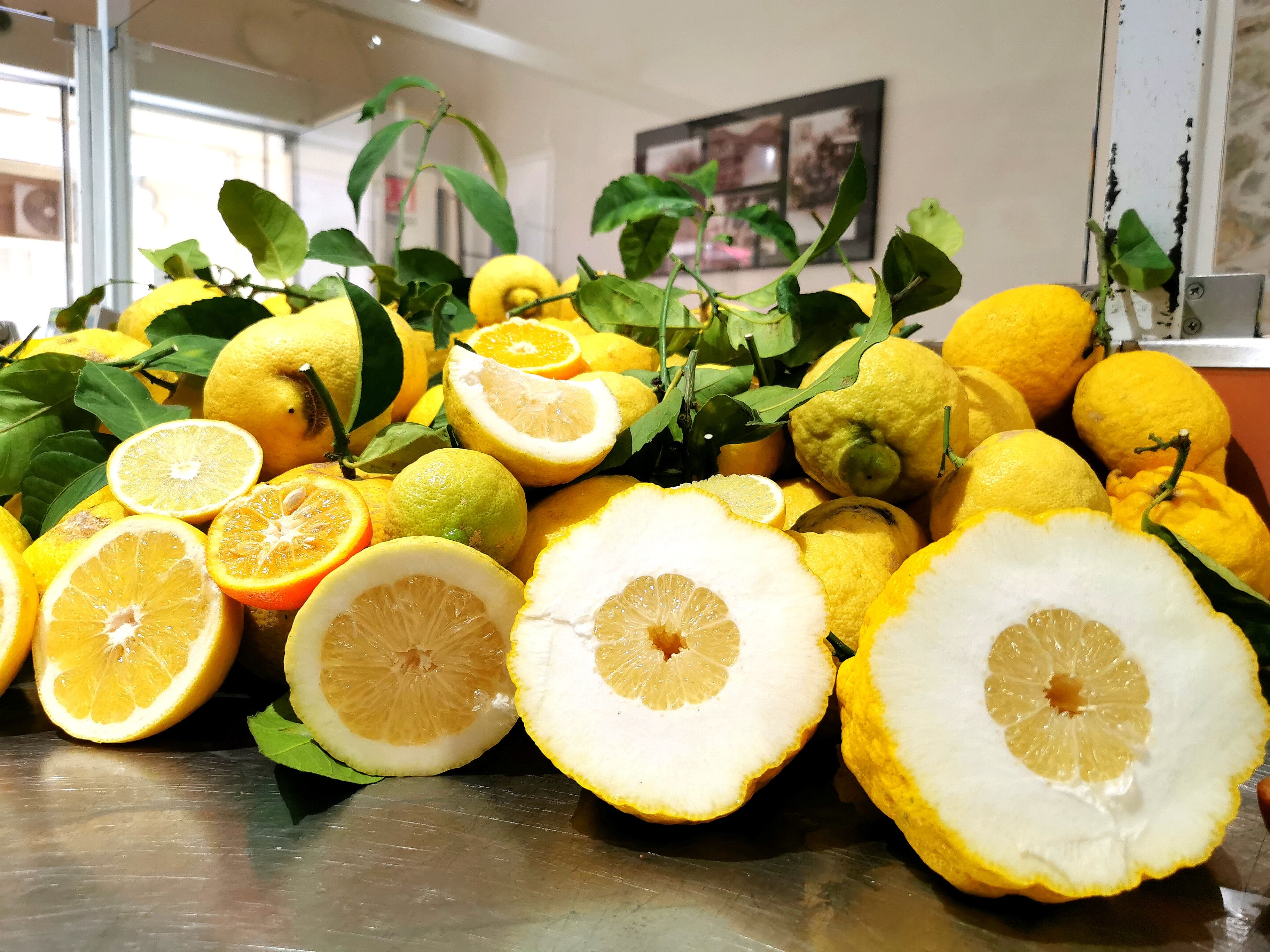 Menton’s lemons are known for their thick skin and slight sweetness