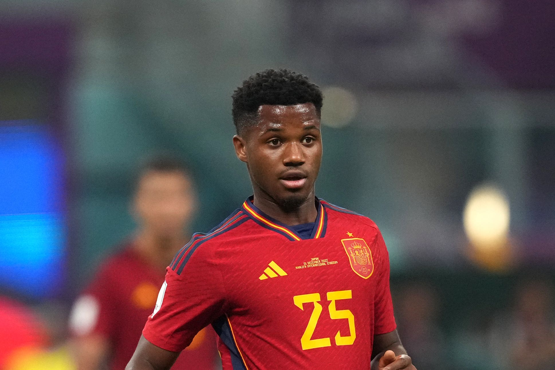 Spain’s Ansu Fati has joined Brighton on loan (Martin Rickett/PA)