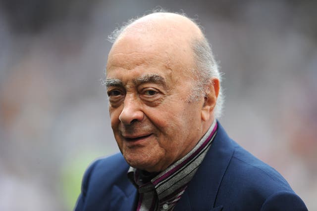 <p>Mohamed Al Fayed has died at the age of 94 </p>