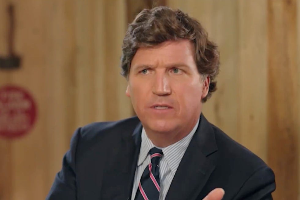 Tucker Carlson was fired from Fox News earlier this year and now has a show on X