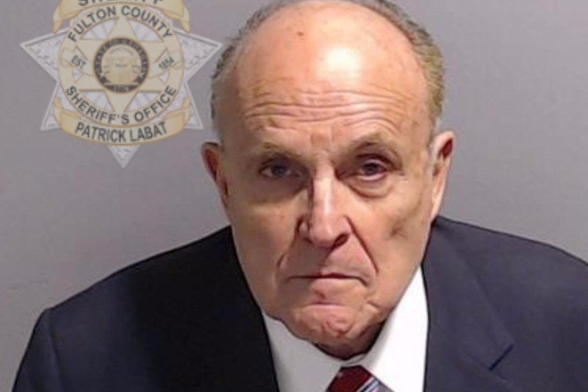 Rudy Giuliani joins six co-defendants pleading not guilty in Georgia RICO case