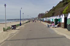 Bournemouth: Two arrested on suspicion of murder after human remains found on clifftop