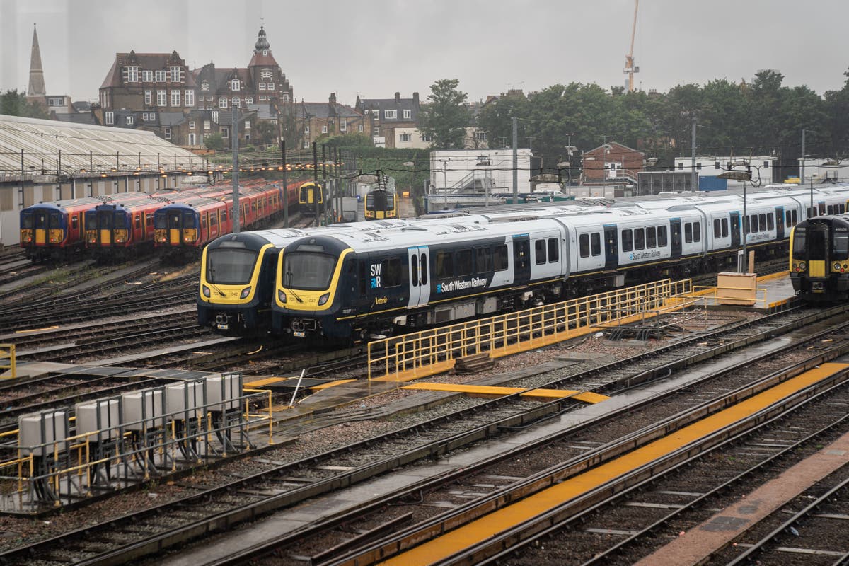 More misery for rail passengers as RMT stages 24-hour walkout