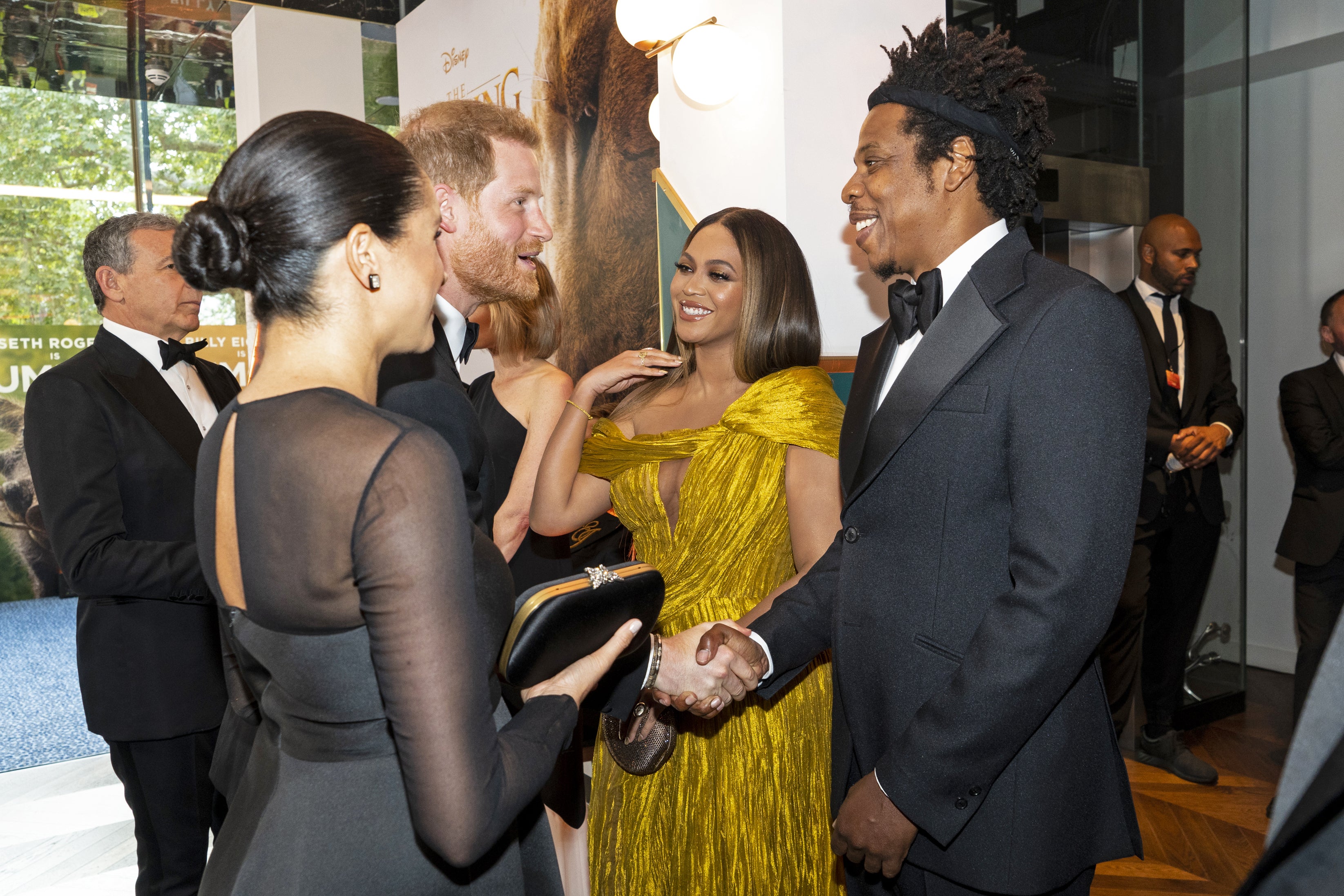 The Sussexes met the Carters in 2019