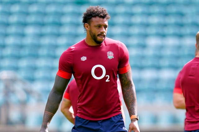 Courtney Lawes missed England’s capping ceremony (Adam Davy/PA)