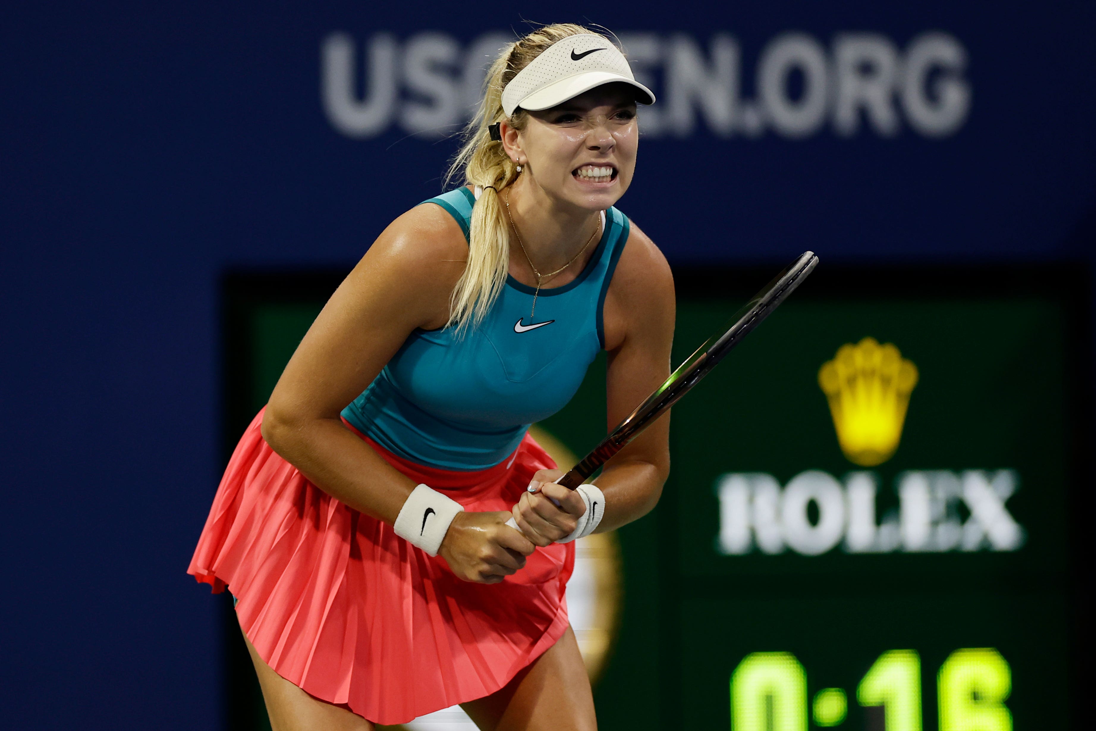 Katie Boulter’s run came to an end