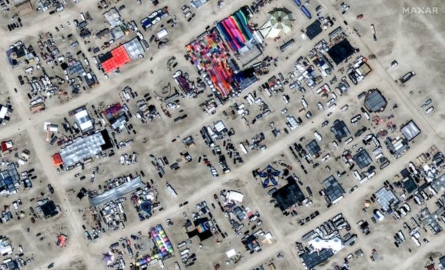 NEVADA-BURNING MAN-INUNDACIONES