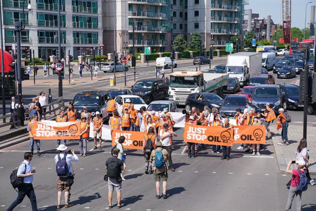 Hugh Fearnley-Whittingstall said Just Stop Oil’s protests help draw attention to the issue (PA)