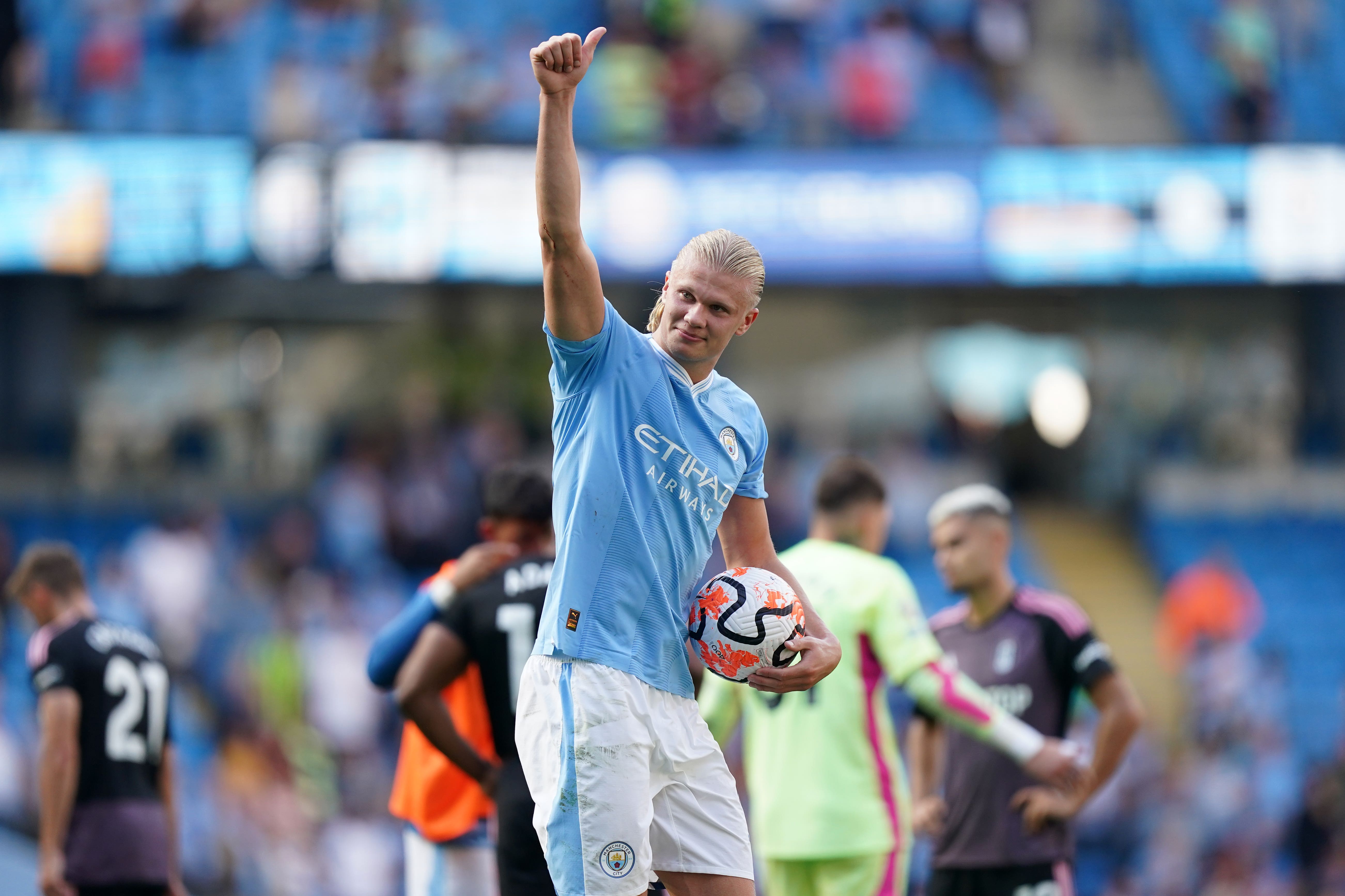 Erling Haaland admits Man Citys controversial second goal against Fulham was offside The Independent