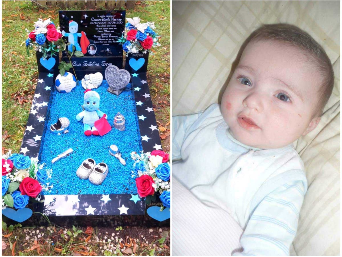 Heartbroken mother told to remove memorial from baby son&rsquo;s grave