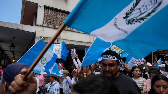 APTOPIX Guatemala Election