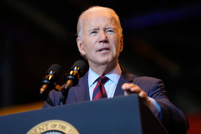<p>President Biden visiting the shipyard to push for a strong role for unions in tech and clean energy jobs</p>