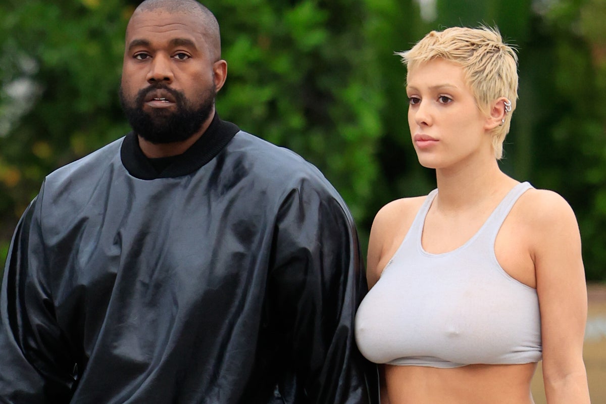 Kanye West’s ‘wife’ Bianca Censori sparks confusion after covering outfit with pillow