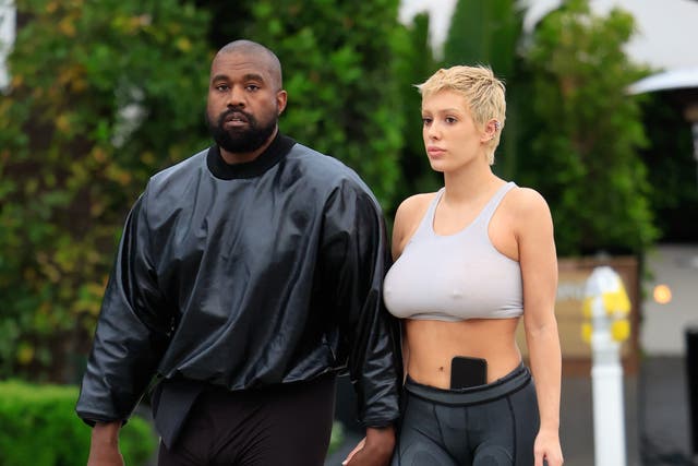 <p>Kanye West and Bianca Censori in Los Angeles in May </p>