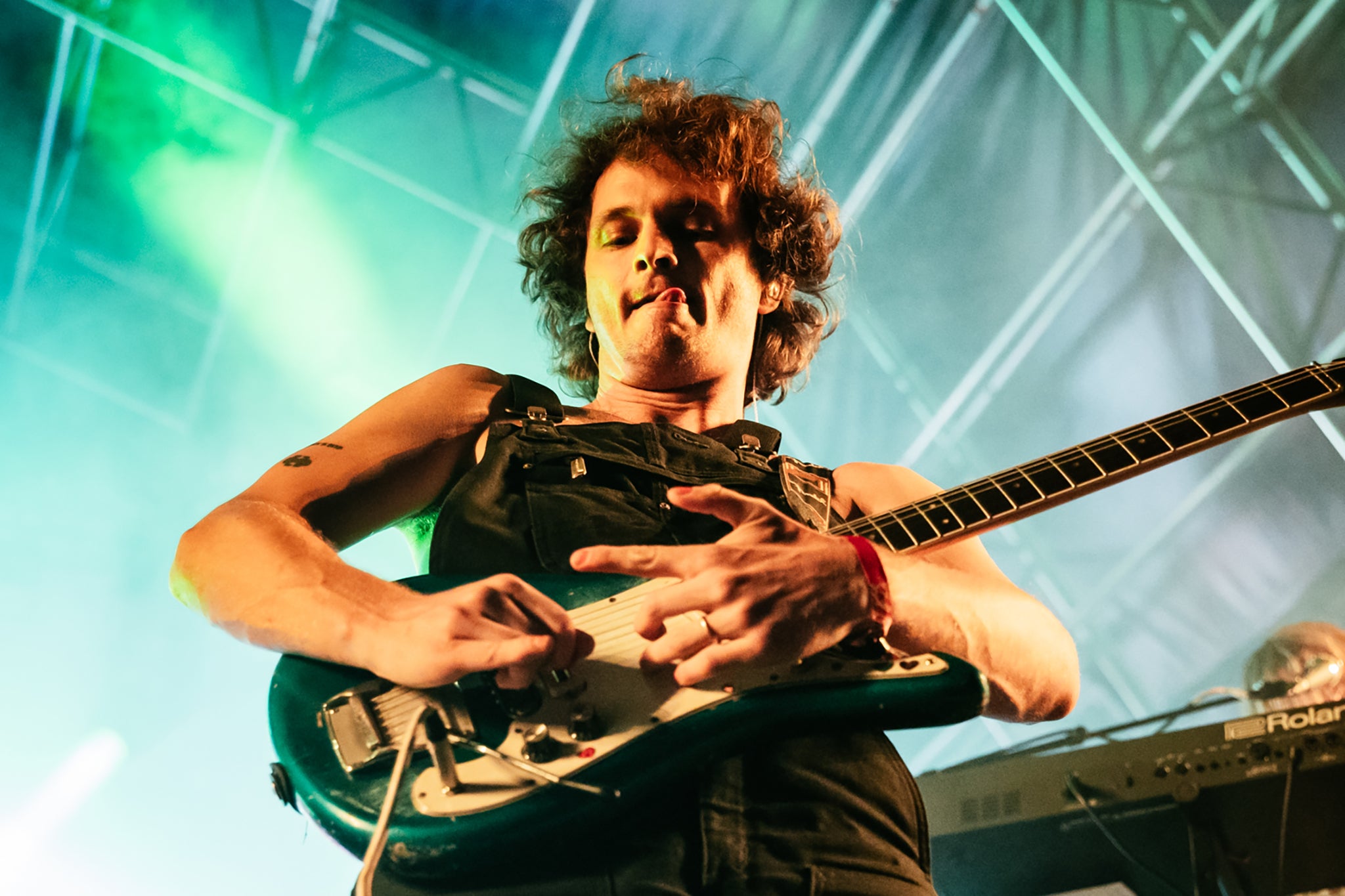 <p>Running out of guitar: King Gizzard and the Lizard Wizard delight with a predictably energetic live performance </p>