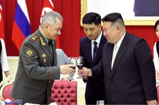 Seoul's spy agency says Russia has likely proposed North Korea to join three-way drills with China