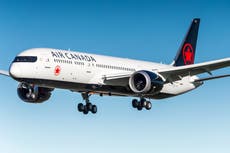 Passengers allegedly kicked off Air Canada flight after refusing to sit in seats with vomit on them