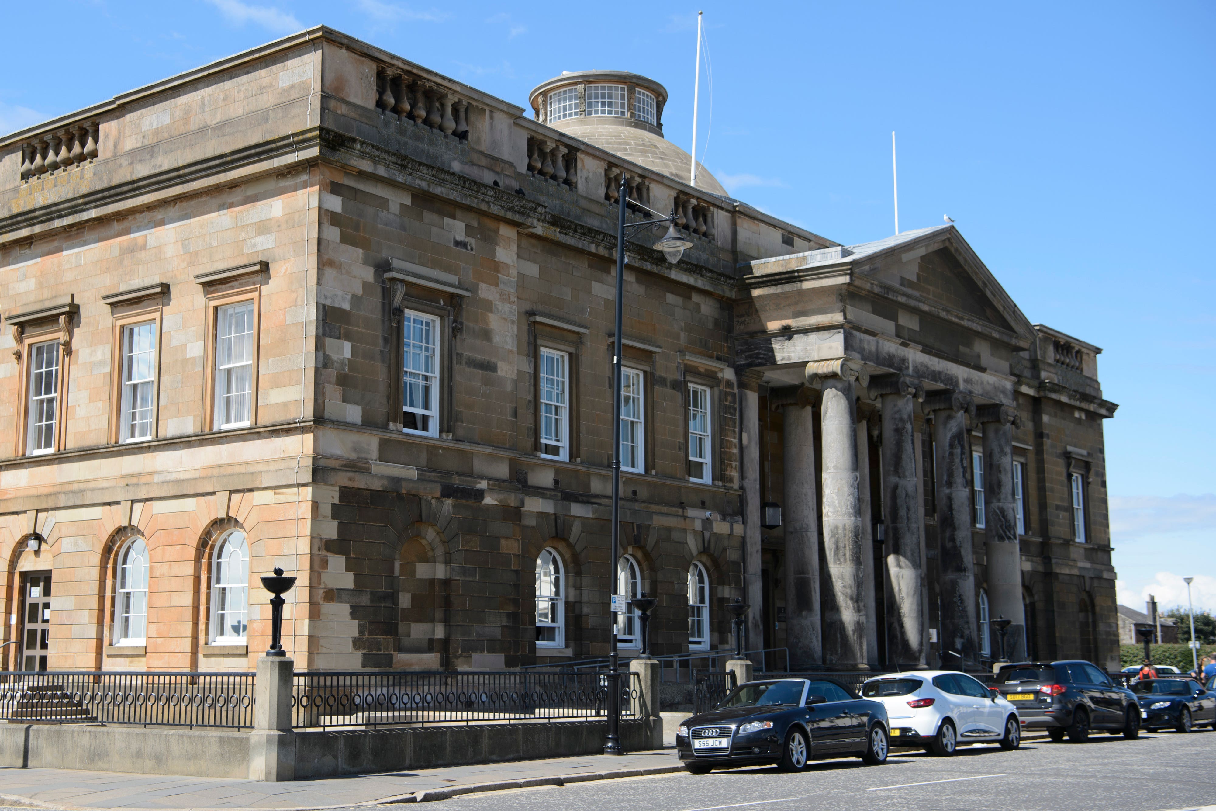 The case was heard at Ayr Sheriff Court (John Linton/PA)