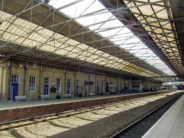 <p>Huddersfield train station in West Yorkshire had the worst rate of cancellations and delays, before it was taken over by the government this May  </p>