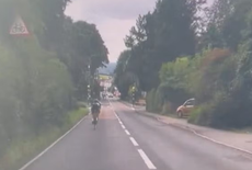 Cyclists caught breaking speed limit – but police can’t stop them