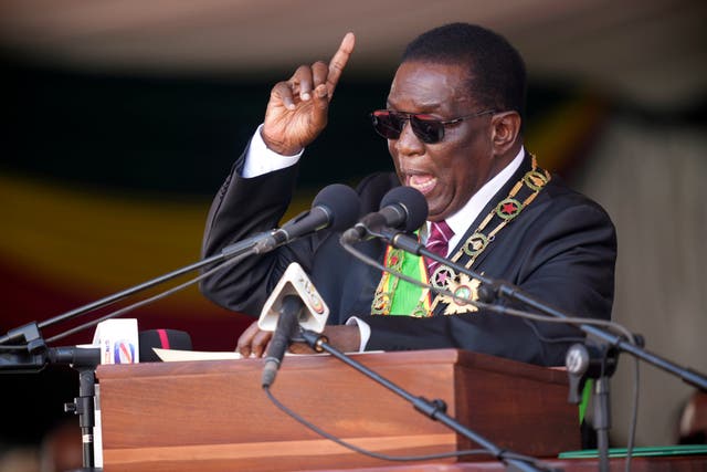 <p>Zimbabwe President Inauguration</p>