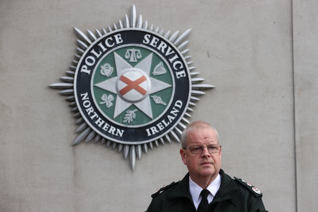 Simon Byrne’s four years leading the PSNI had no shortage of controversy (PA)