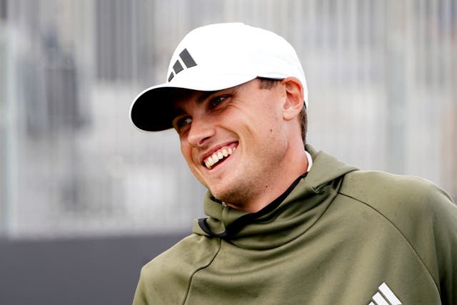 Ludvig Aberg has been labelled a “generational” talent after receiving a Ryder Cup wild card from captain Luke Donald (Jane Barlow/PA)