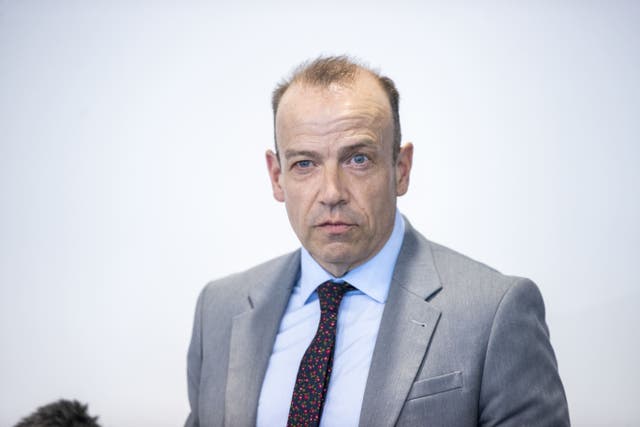 Chris Heaton-Harris faced several questions from MPs about the cost implications of the data breach (Liam McBurney/PA)