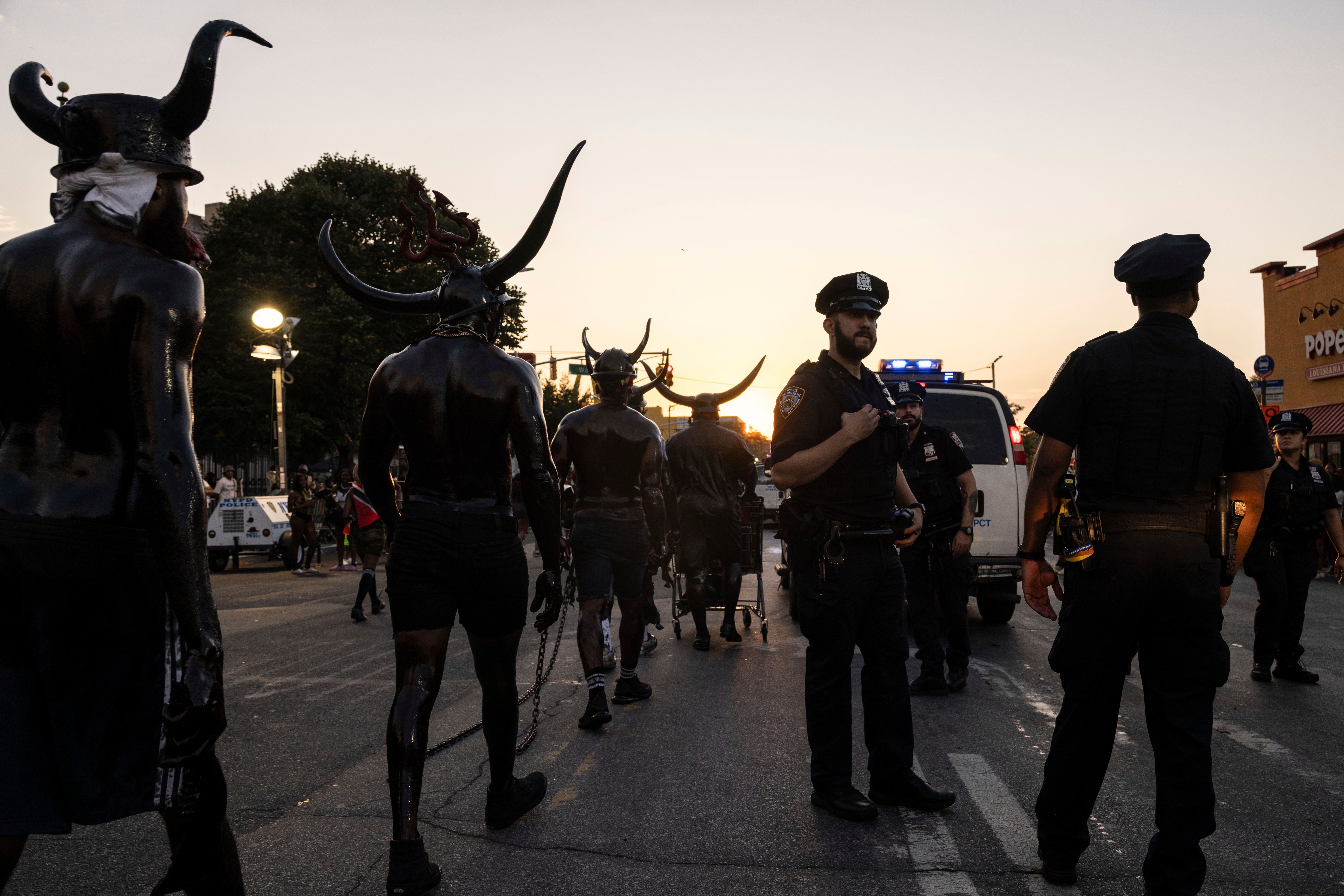 APTOPIX Caribbean Carnival NYC
