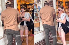 Emma Roberts has run-in with Secret Service agent as Bill Clinton browses bookstore: ‘Get out of the way’