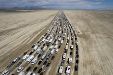 Burning Man 2023 news: Exodus begins after flooding chaos as police name dead festival-goer